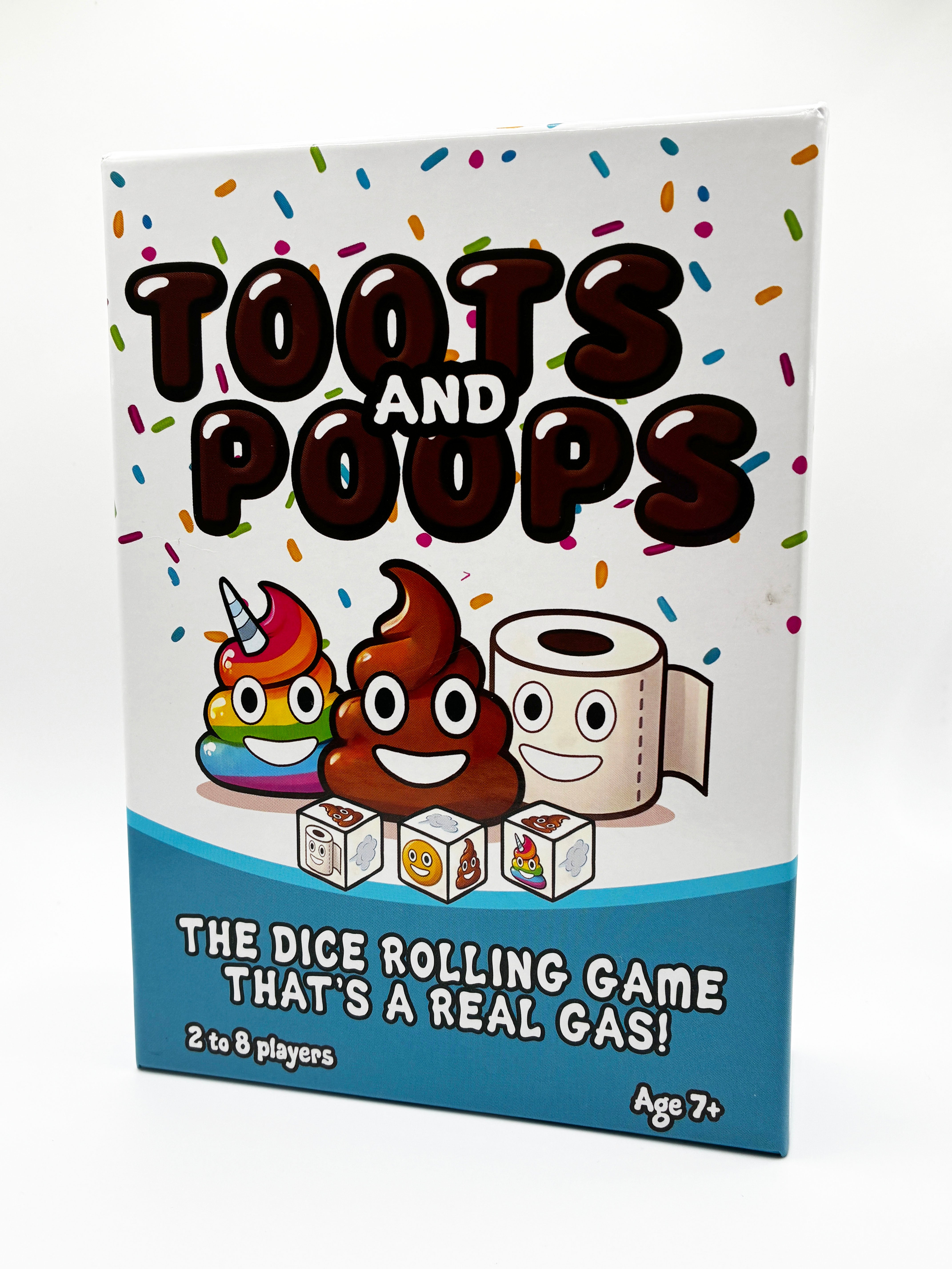 Toots and Poops The Dice Rolling Game Thats A Real Gas