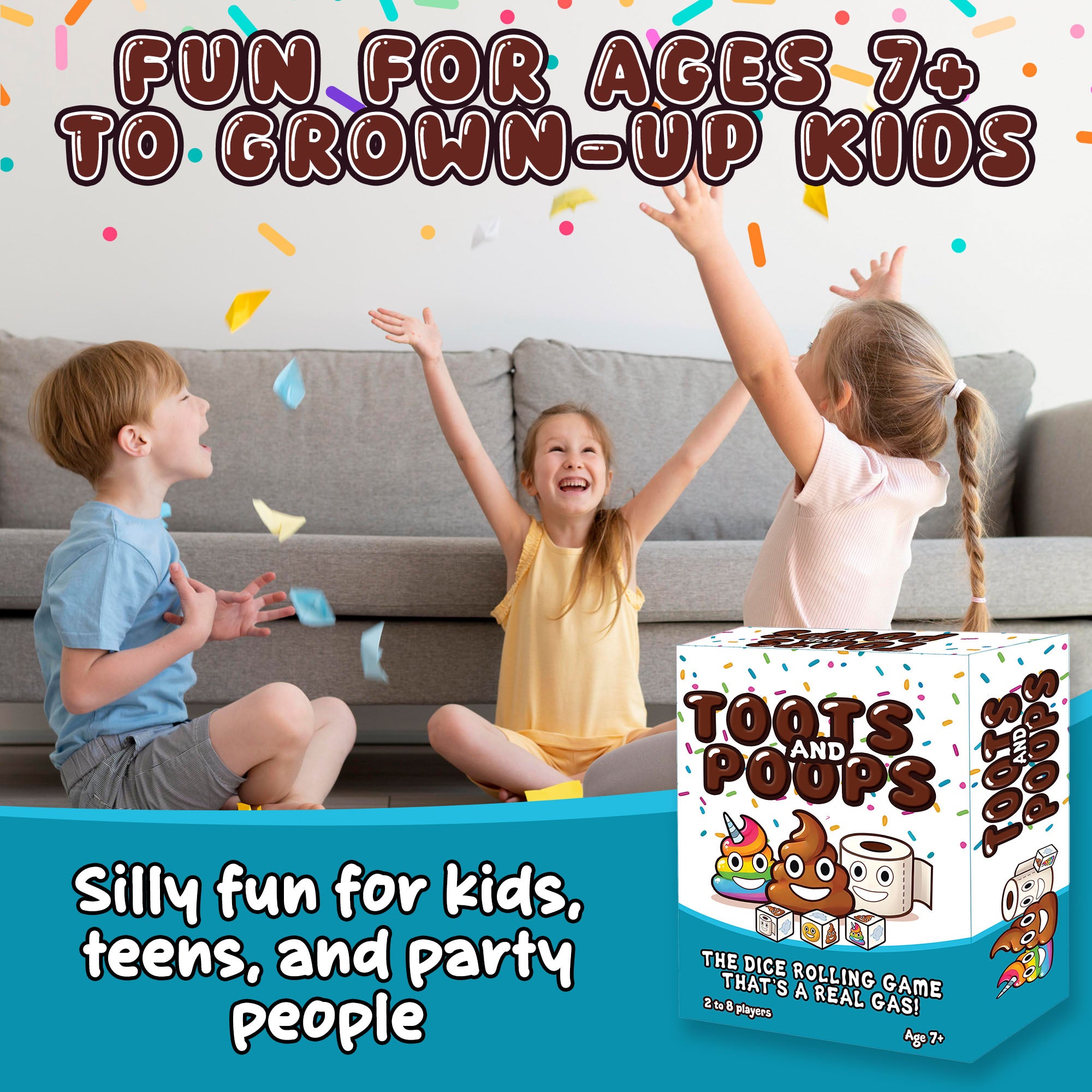 Toots and Poops The Dice Rolling Game Thats A Real Gas