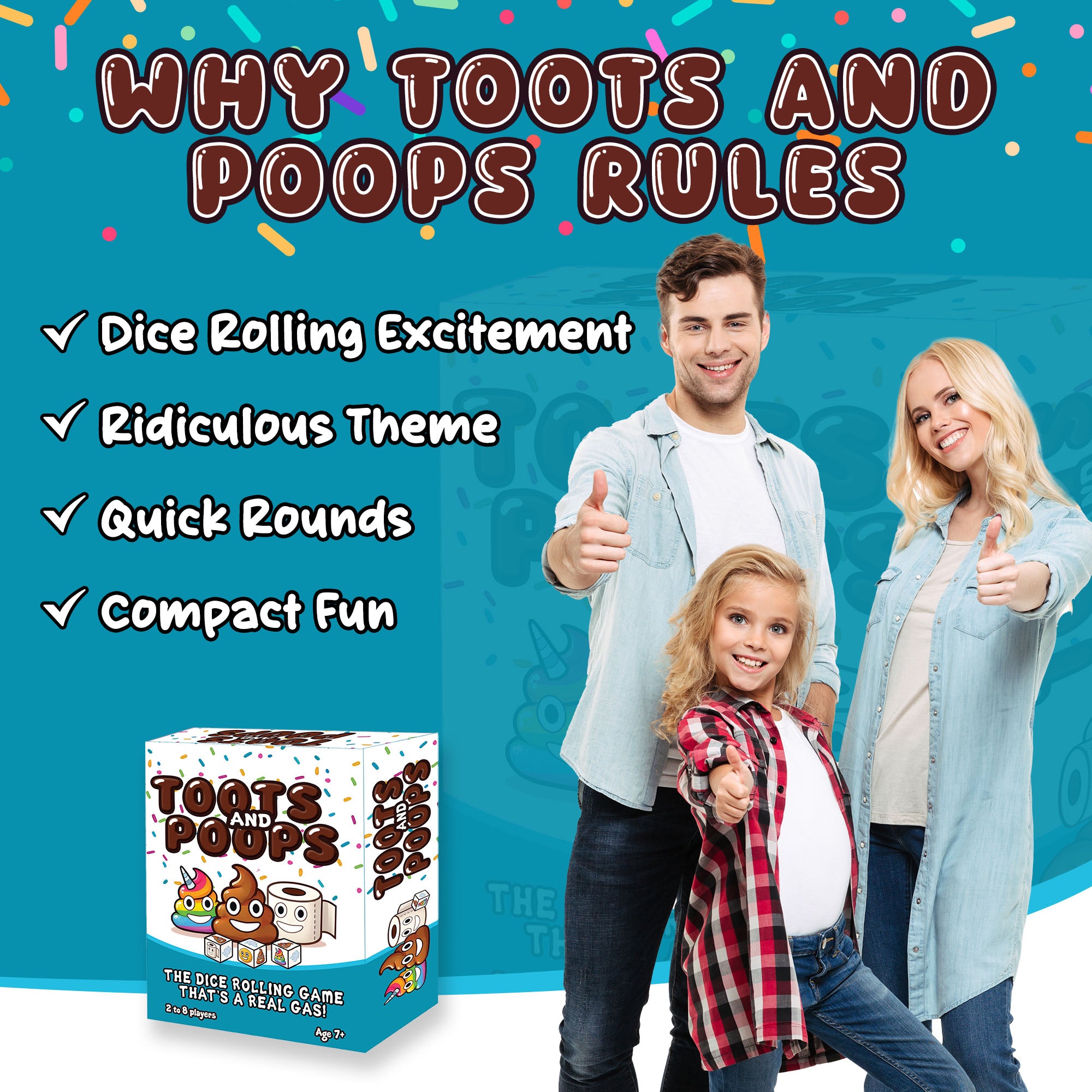 Toots and Poops The Dice Rolling Game Thats A Real Gas